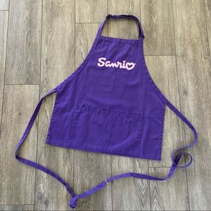 Authentic Purple Sanrio Store Employee Apron